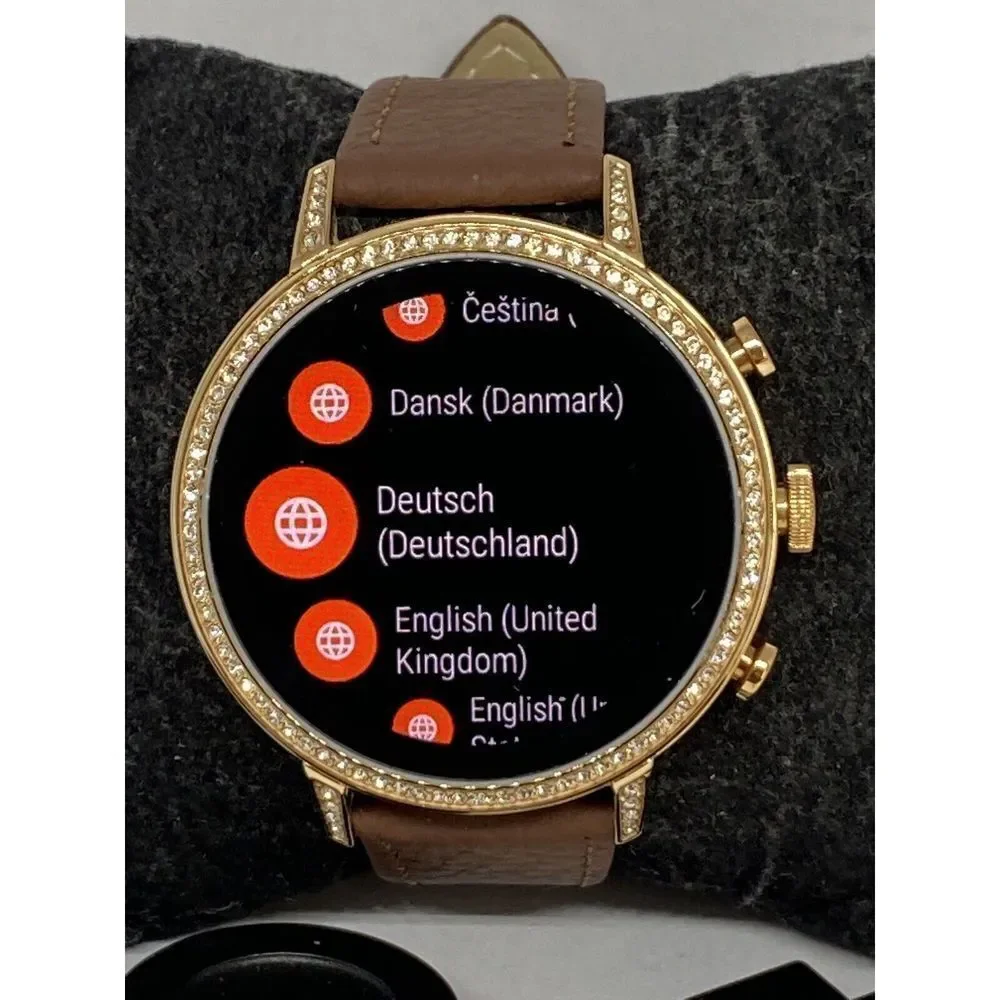 Fossil Gen 4 Authentic Digital Dial Smart Watch Custom Band FTW6015 LT300